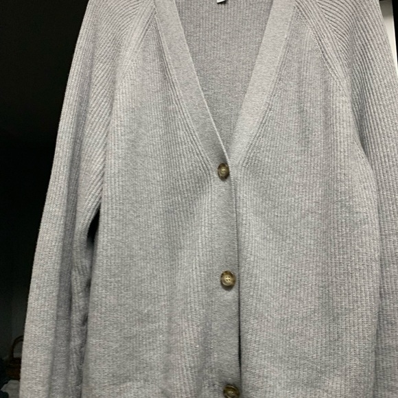 J. Crew Gray Women's Cardigan - Picture 3 of 4